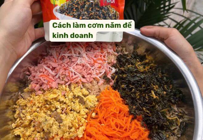 Cơm nắm với xúc xích, rong biển, cà rốt... rất dễ ăn. Công thức cơm nắm để kinh doanh-0986