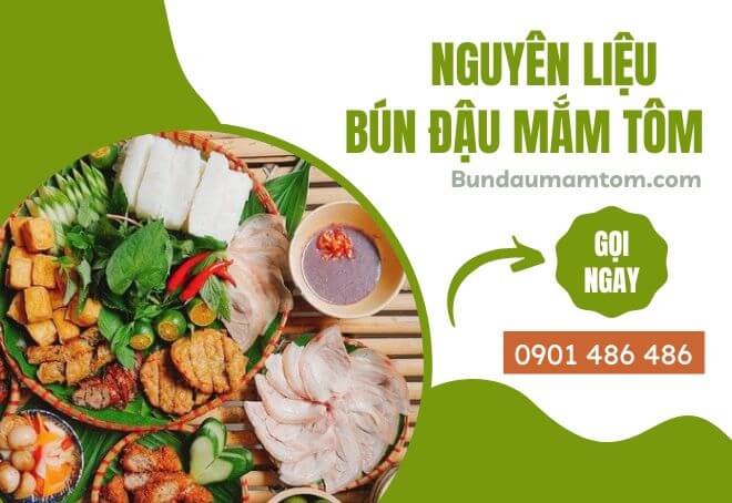 Đây là địa chỉ cung cấp nguyên liệu bún đậu mắm tôm Hà Nội tại TPHCM được các quán tin dùng