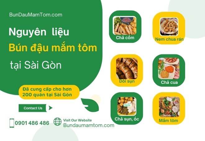 Hệ thống BunDauMamTom.com là địa chỉ bỏ sỉ nguyên liệu bún đậu mắm tôm chuẩn vị chính gốc tại Sài Gòn-0495