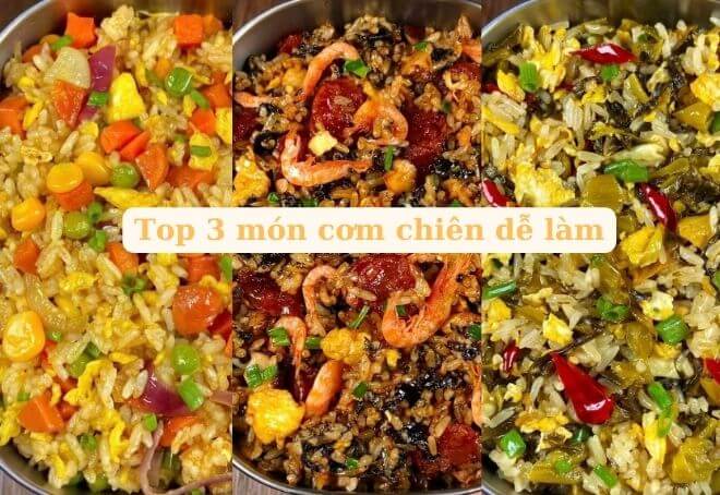 Top 3 món cơm chiên dễ làm-9355