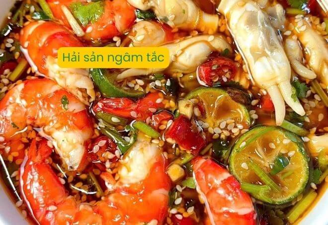 Cách làm hải sản ngâm tắc-9328