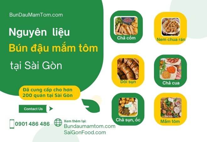 Cung cấp nguyên liệu bún đậu mắm tôm tại TPHCM-8686