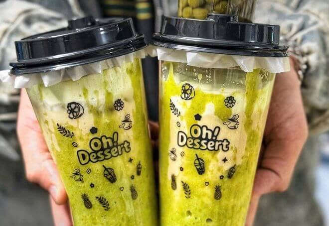 Nhiều quán đã bổ sung thêm trà sữa cốm vào menu. Nhiều quán đã bổ sung thêm trà sữa cốm vào menu.