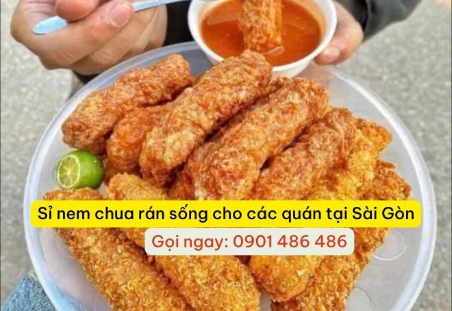 Nem chua rán ăn rất cuốn! Nem chua rán ăn rất cuốn!