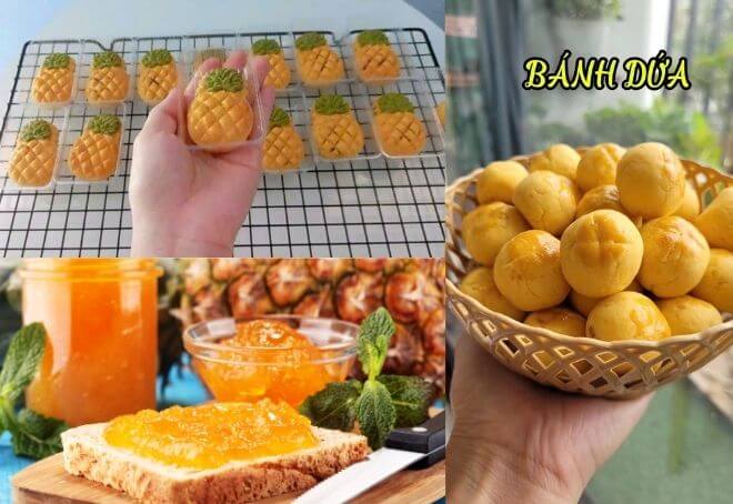 Mứt dứa được sử dụng đa dạng cho nhiều món bánh và đồ uống! Mứt dứa được sử dụng đa dạng cho nhiều món bánh và đồ uống!