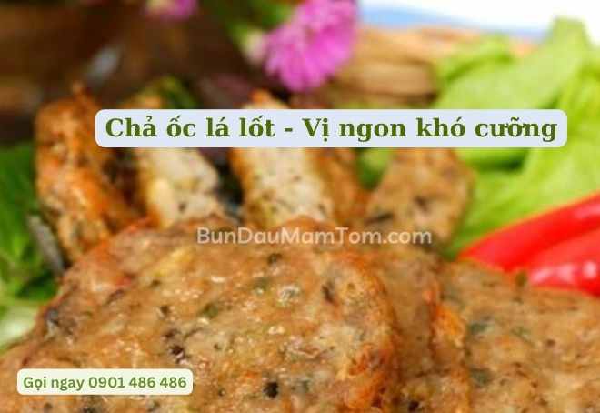 Đây là một món chả rất nên thử!